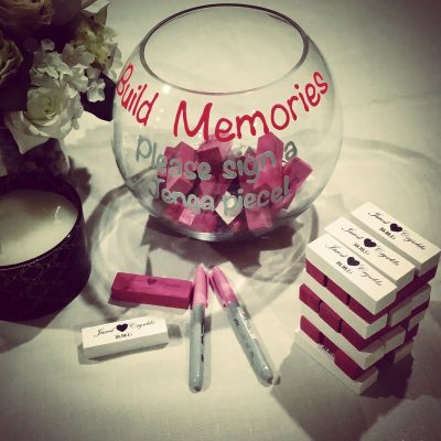 Jenga Guest Book